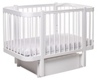 Pătuţ Eucalyptus Karol Premium White/Grey (DS-9021) imaginea #6 — magazin online Desire.md