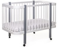 Pătuţ Eucalyptus Karol Premium White/Grey (DS-9021) imaginea #4 — magazin online Desire.md