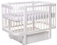 Pătuţ Eucalyptus Karol Premium White/White (DS-9011) imaginea #2 — magazin online Desire.md