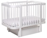 Pătuţ Eucalyptus Karol Premium White/White (DS-9011) imaginea #5 — magazin online Desire.md