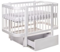 Pătuţ Eucalyptus Karol Premium White/White (DS-9011) imaginea #6 — magazin online Desire.md