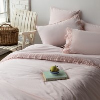 Lenjerie de pat Issimo Daisy Double Pink