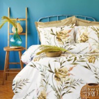 Lenjerie de pat Issimo Fiji Double Brown