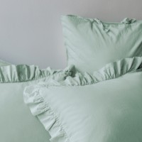 Постельное бельё Issimo Frill Mint Double фото №2 — интернет-магазин Desire.md