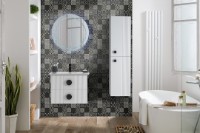 Шкаф с умывальником Martat Vanity 70cm White (12020) фото №3 — интернет-магазин Desire.md