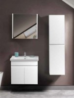 Шкаф с умывальником Martat Venna 65cm White (02416) фото №3 — интернет-магазин Desire.md