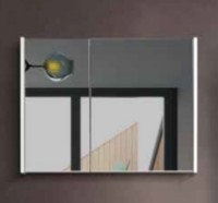 Шкаф с зеркалом Martat Venna 80cm White (05439)