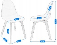 Scaun Jumi SD-972360 imaginea #6 — magazin online Desire.md