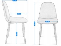 Scaun Jumi SD-993792 imaginea #6 — magazin online Desire.md