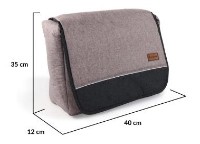 Geanta pentru mama Cangaroo Maraya Beige imaginea #2 — magazin online Desire.md