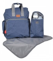 Geanta pentru mama Cangaroo Lydia Denim imaginea #2 — magazin online Desire.md