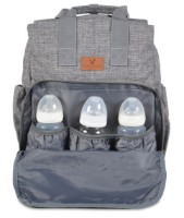 Geanta pentru mama Cangaroo Lydia Denim imaginea #3 — magazin online Desire.md