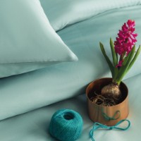 Постельное бельё Issimo Simply Family Mint Blue фото №2 — интернет-магазин Desire.md