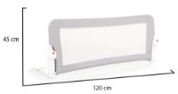 Защитный барьер для кроватки Moni Bed Rail 120cm Grey