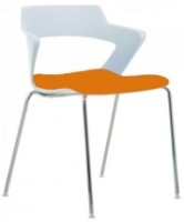 Scaun Antares 2160 TC Aoki Seat Uph White/Orange