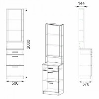 Antreu Компанит Зоя Nimfeia Alb imaginea #2 — magazin online Desire.md