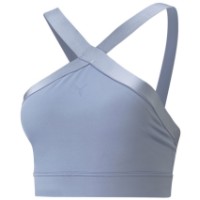 Bustieră Puma Flawless Sculpt Mid-Impact Longline Bra Filtered Ash XS imaginea #1 — magazin online Desire.md