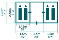Палатка Bestway 68093 фото №2 — интернет-магазин Desire.md