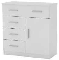 Comodă Компанит 1-3-1 Nimfeia Alb