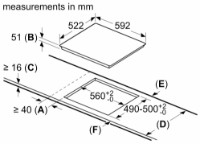 Plită incorporabilă cu inducție Bosch PWP611BB5E imaginea #3 — magazin online Desire.md