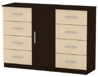 Комод Компанит 8+1 Венге фото №1 — интернет-магазин Desire.md