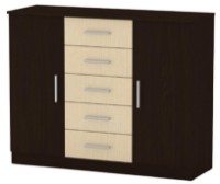 Комод Компанит 5+2 Венге фото №1 — интернет-магазин Desire.md