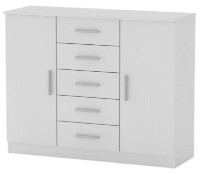 Комод Компанит 5+2 Нимфея Альба фото №1 — интернет-магазин Desire.md