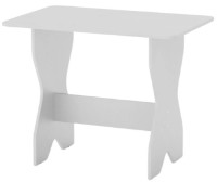 Masă pentru bucătărie Компанит КС-1 Nimfeia Alb