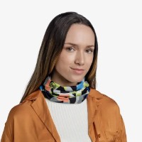 Headwear multifuncțional Buff CoolNet UV Blue Endi imaginea #3 — magazin online Desire.md