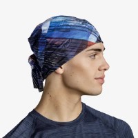 Мультифункциональная повязка Buff CoolNet UV Blue Stal фото №3 — интернет-магазин Desire.md