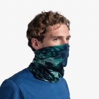 Headwear multifuncțional Buff CoolNet UV Kingara Black imaginea #3 — magazin online Desire.md