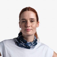 Headwear multifuncțional Buff CoolNet UV Mims Night Blue imaginea #2 — magazin online Desire.md