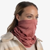 Headwear multifuncțional Buff Merino Lightweight Neckwear Lise Rosewood imaginea #2 — magazin online Desire.md
