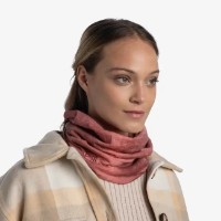 Headwear multifuncțional Buff Merino Lightweight Neckwear Lise Rosewood imaginea #3 — magazin online Desire.md