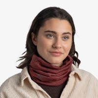 Headwear multifuncțional Buff Merino Lightweight Neckwear Mars Red imaginea #2 — magazin online Desire.md
