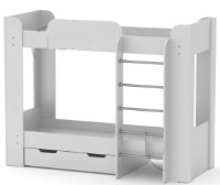 Pat copii Компанит Твикс-2 Nimfeia Alb imaginea #1 — magazin online Desire.md