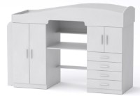 Pat copii Компанит Универсал-2 Nimfeia Alb