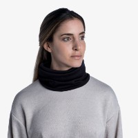 Мультифункциональная повязка Buff Merino Heavyweight Neckwarmer Black фото №2 — интернет-магазин Desire.md