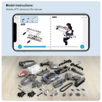 Конструктор CaDa Education Робот (59006) фото №5 — интернет-магазин Desire.md