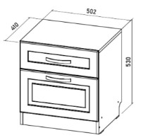 Noptieră ML-Mobila Ливерпуль №21 Ivory imaginea #3 — magazin online Desire.md