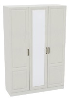 Шкаф ML-Mobila Ливерпуль №15 (с зеркалом) Слоновая Кость