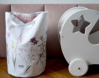 Coș de jucării Gugu the hero Flower Garden imaginea #2 — magazin online Desire.md