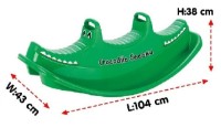 Балансир Pilsan Crocodile Seesaw 06232 Green фото №2 — интернет-магазин Desire.md