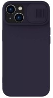 Husa de protecție Nillkin Apple iPhone 14 Plus CamShield Silky Silicone Case Dark Purple