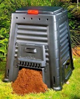 Compostor Keter Mega Composter 650 L Without Base Black (231598)