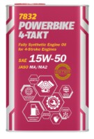 Ulei de motor Mannol 4-Takt Powerbike 15W-50 7832 1L Metal imaginea #1 — magazin online Desire.md