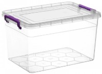 Пищевой контейнер Bursev Transparent/Cafea 48x32.5x22.8cm 1142.26