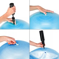 Mingea fitness HMS YB01 75cm Light Blue imaginea #3 — magazin online Desire.md