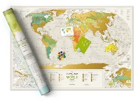 Harta lumii 1DEA.me Travel Map Geography World (13029)