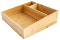 Organizer pentru bucatarie Casa Masa Bambus 21x21cm (BNB3521)